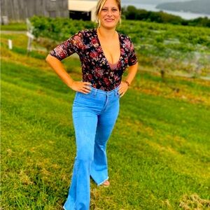 Judy Blue Light Blue Flare Jeans